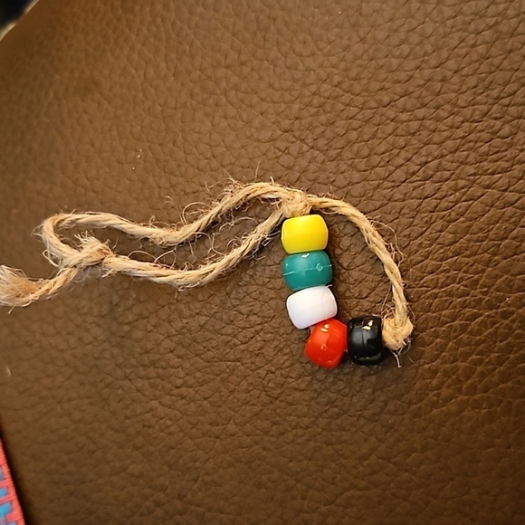 Seven Assorted Hippy Chakra Macrame Cord Bracelets - Picture 5 of 8